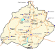 Mapa de carreteras del Estado de Aguascalientes